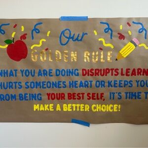 Colorful Inspirational Classroom Poster